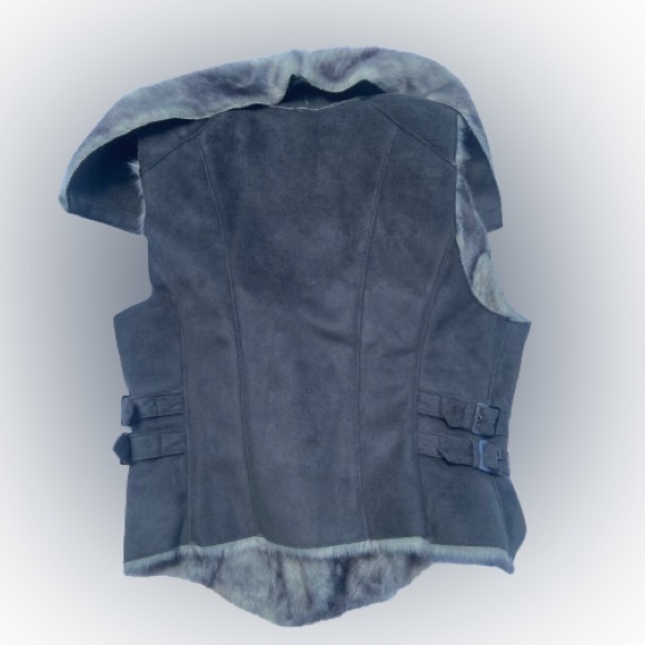 Bebe fur lined vest - Picture 3 of 4